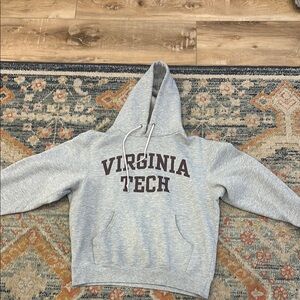 Grey and brown jansport Virginia Tech sweatshirt size M